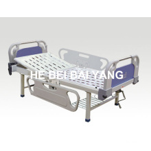 a-78 Movable Single-Function Manual Hospital Bed with PP Bed Head